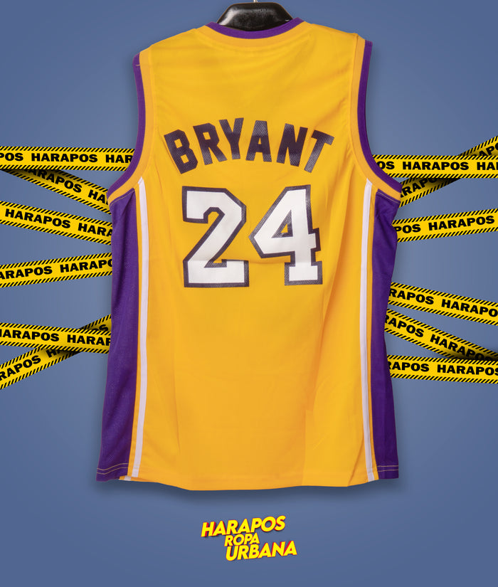 Solera Lakers Hollywood Nights 24 Brayant amarilla PREMIUM Onplay