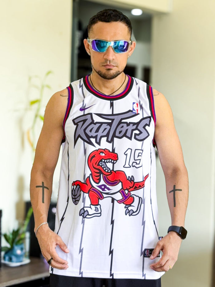 Solera Toronto Raptors Retro 15 Carter Blanca PREMIUM Onplay
