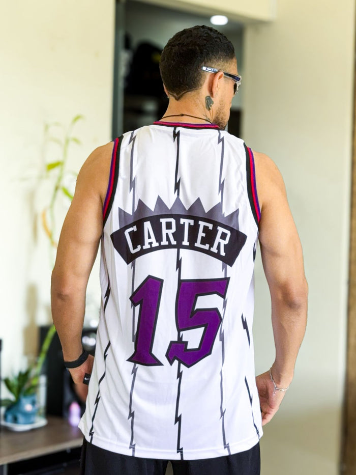 Solera Toronto Raptors Retro 15 Carter Blanca PREMIUM Onplay