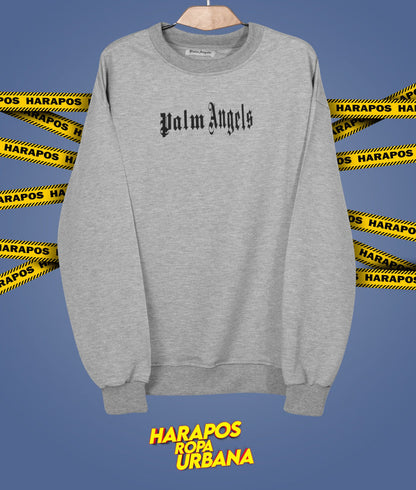 Sudadera Palm Angels ploma diseño atras
