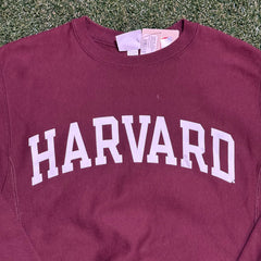 Vintage Champion Harvard University Crewneck - S