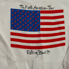 Vintage Rolling Stones Tour Crewneck - L