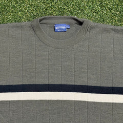 Vintage Sideout Stripe Crewneck - L