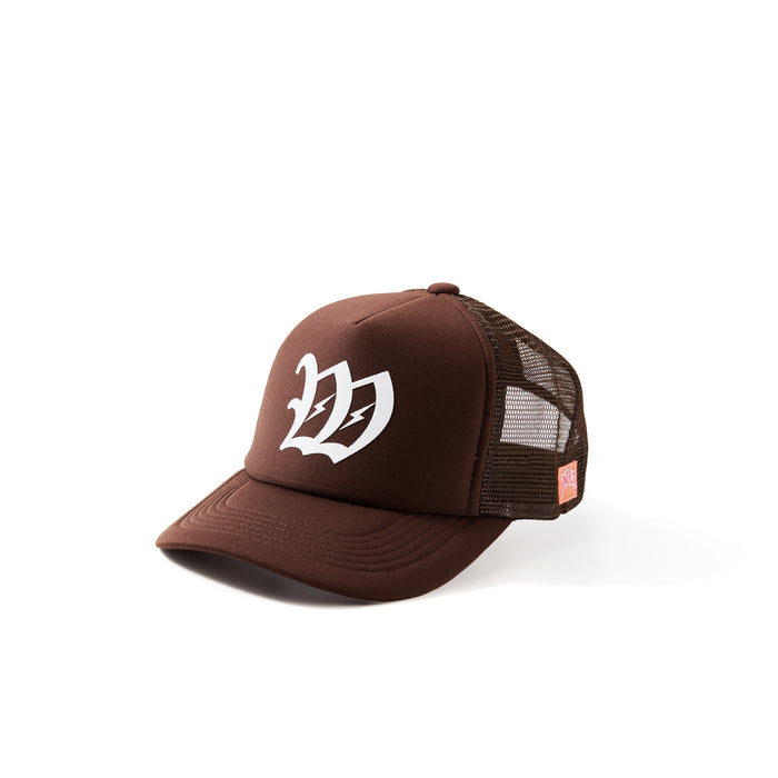 W logo CAP - brown