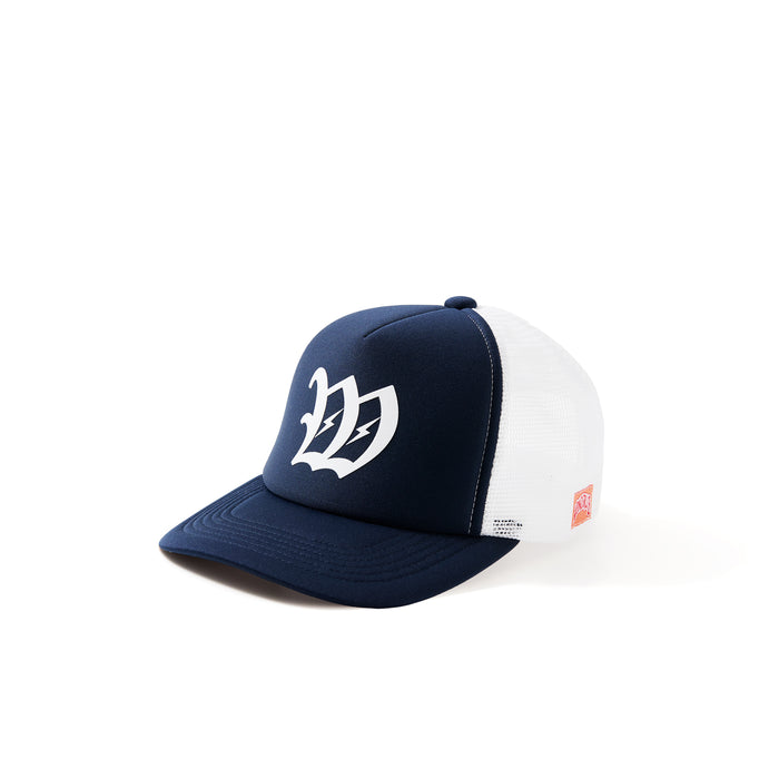 W logo CAP - Navy × White