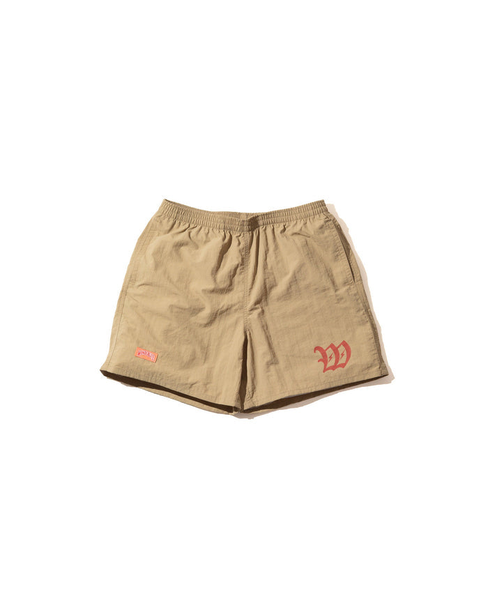 W  Logo Shorts Sand