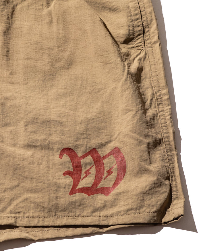W  Logo Shorts Sand