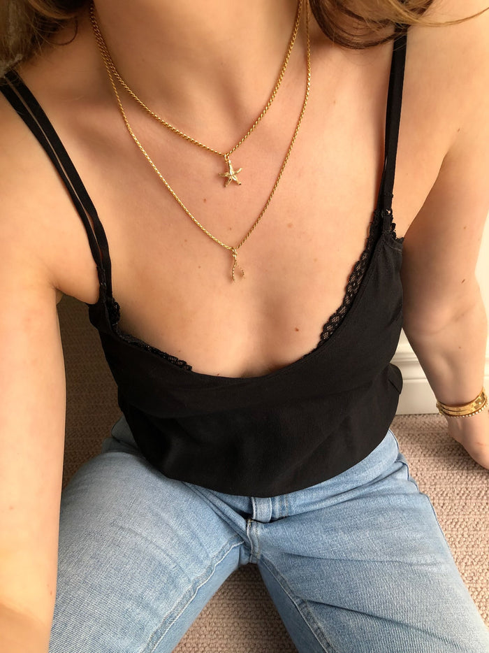 Wishbone Charm