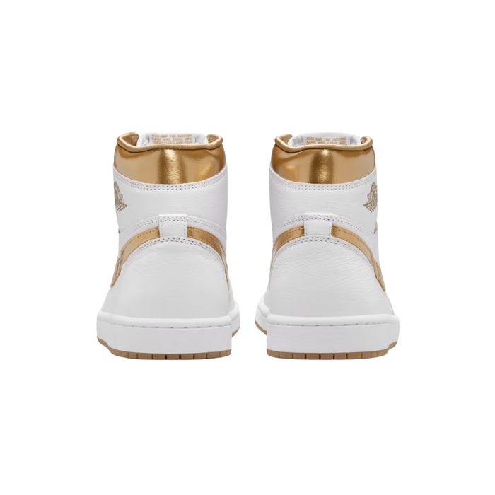 Nike Women's Air Jordan 1 High OG White/Gold Shoes FD2596-107