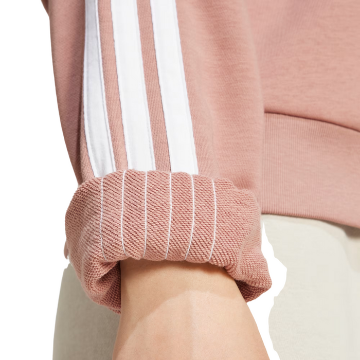 Adidas Women's Essentials French Terry 3-Strip Sweatshirt JD5288