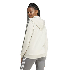 Adidas Women's Fleece Zip Hoodie Aluminium Beige | IY1732