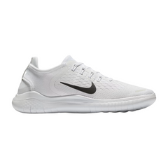 Nike Women’s Free RN 2018 Running Shoes – White/Black 942837-100