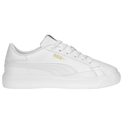 Puma Women's Lajla Leather White Shoes 390643-01
