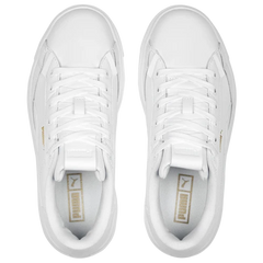 Puma Women's Lajla Leather White Shoes 390643-01