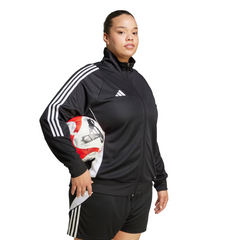Adidas Women's Trio 24 Track Jacket (Plus Size) JE1820