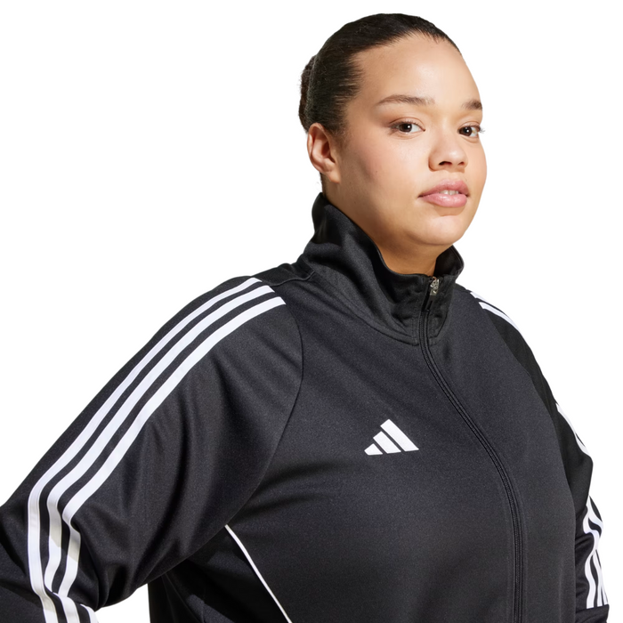 Adidas Women's Trio 24 Track Jacket (Plus Size) JE1820