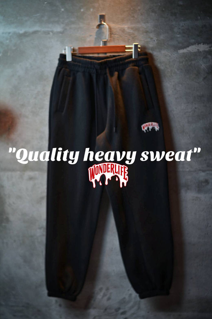 WONDER QUALITY HEAVY SWEAT 【Black】