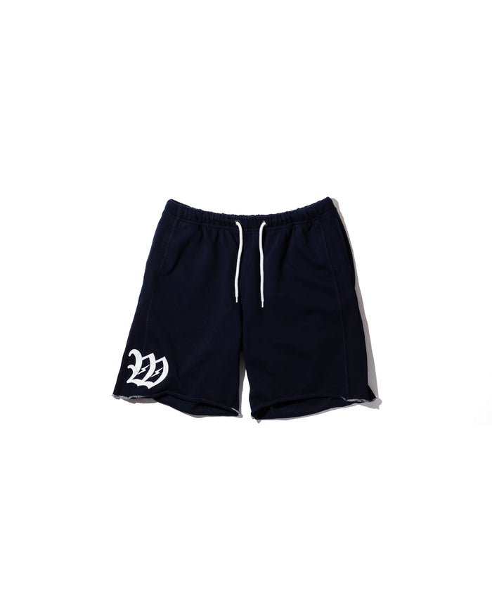 Wonder Raglan Sweat Shorts Navy
