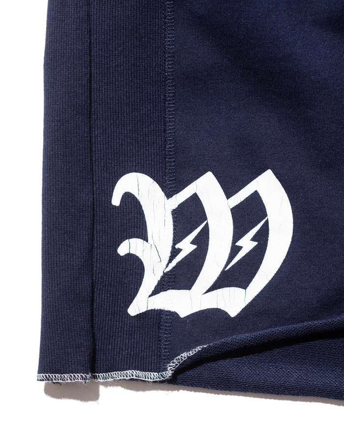 Wonder Raglan Sweat Shorts Navy