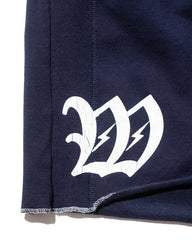 Wonder Raglan Sweat Shorts Navy