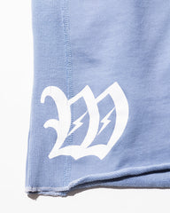 Wonder Raglan Sweat Shorts Saxe