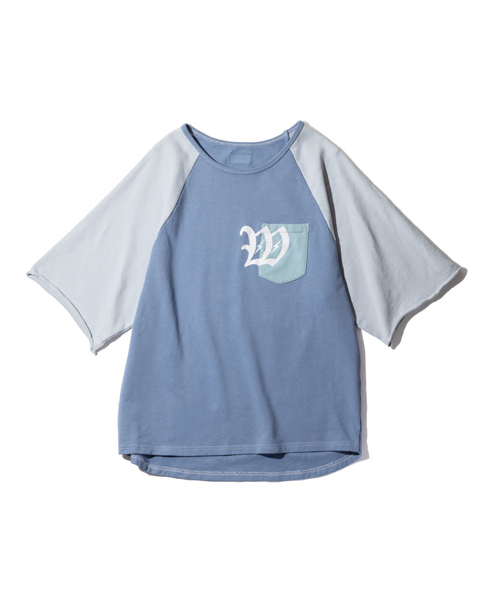 Wonder Raglan Sweat T saxe