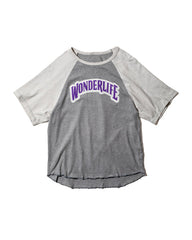 WONDER  T-shirt  logo-purple