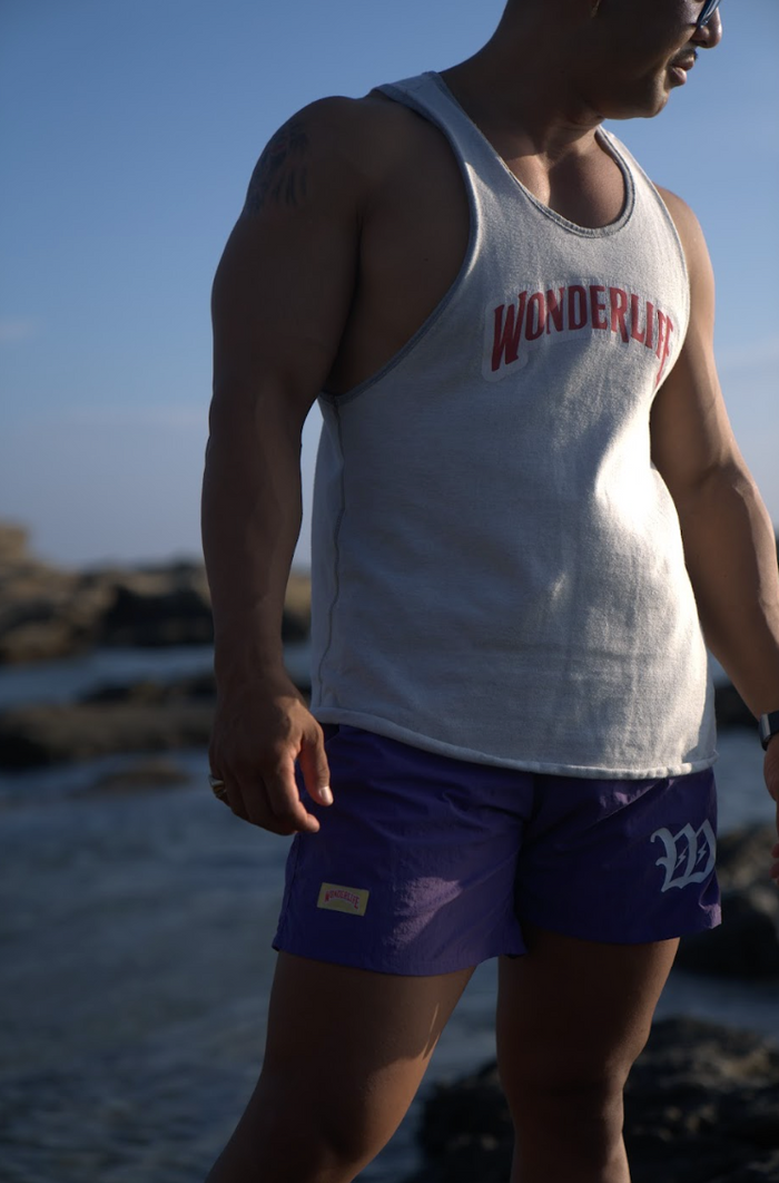 WONDER  tank top  logo-red