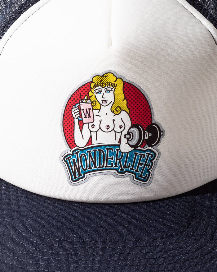Wonder Wife CAP White×Navy