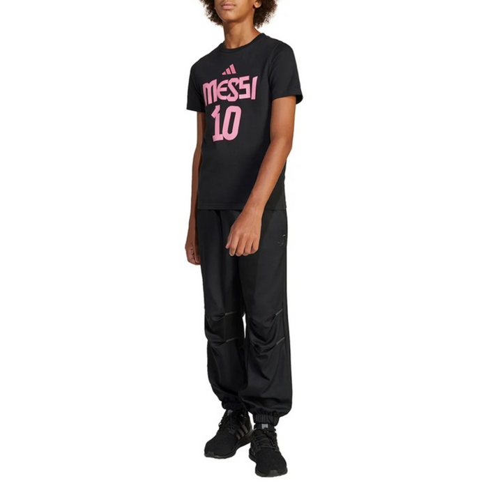 Adidas Young Kids Messi N&N Black T-Shirt– JJ3553