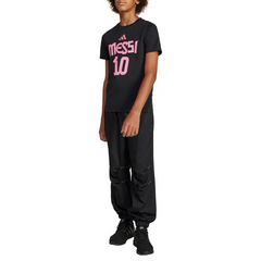 Adidas Young Kids Messi N&N Black T-Shirt– JJ3553