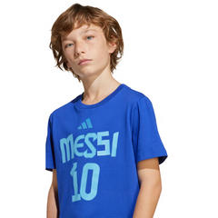 Adidas Young Kids Messi N&N Blue T-Shirt – JJ1417